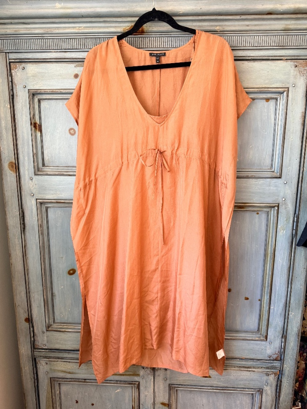 Silk Kaftan Dress Size XL